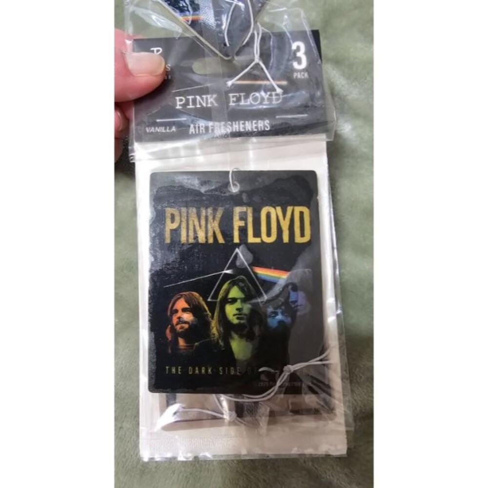 Pink Floyd 3 pack Air Fresheners Vanilla Scent For Auto or Home - Picture 2 of 4